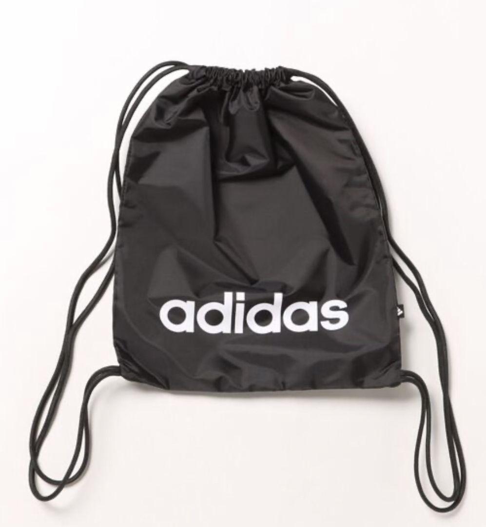 adidas ナップサック ジムサック アディダス 黒 y2k CITY - メルカリ