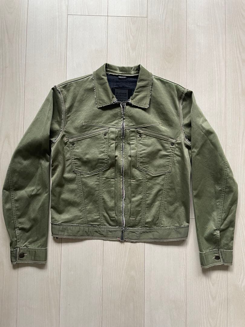 marithe francois girbaudイタリア製 ジャケットL・MARITHE + FRANCOIS GIRBAUD