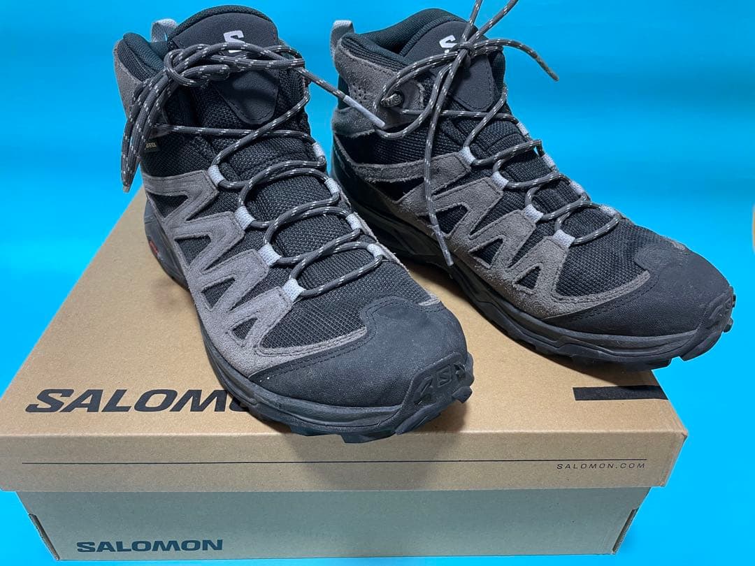 SALOMON 登山靴 ミッドカット GORE-TEX 27cm