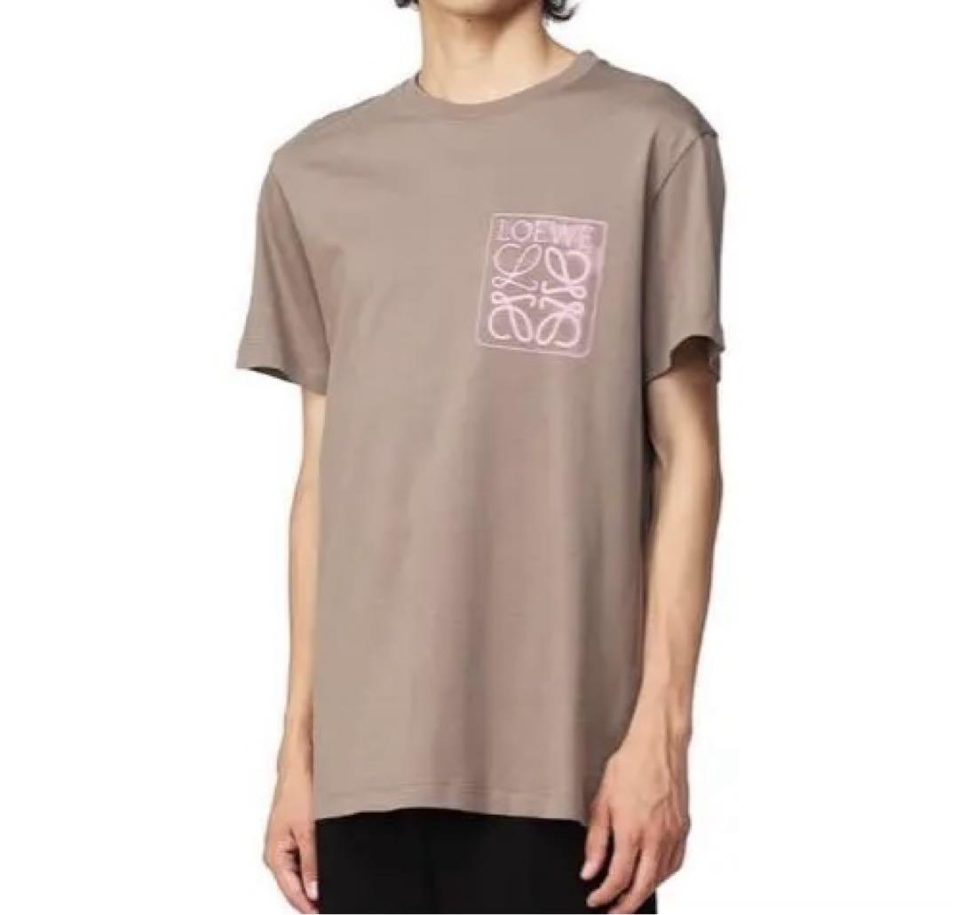 LOEWE ロエベ フェイクポケット Tシャツ LOEWE(ロエベ) アナグラム フェイクポケットTシャツH526Y22X25