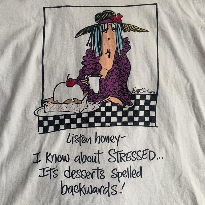 ©️1991 オーバーサイズ デザイン Tシャツ A2y01-m52897772594 vintage USA製 定番高評価
