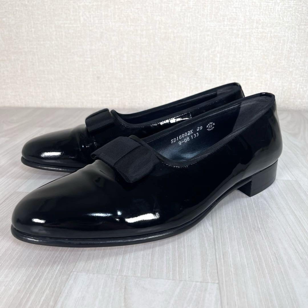 【良品】スタンデューク　オペラ シューズ　パンプス　エナメル　日本製　29センチ