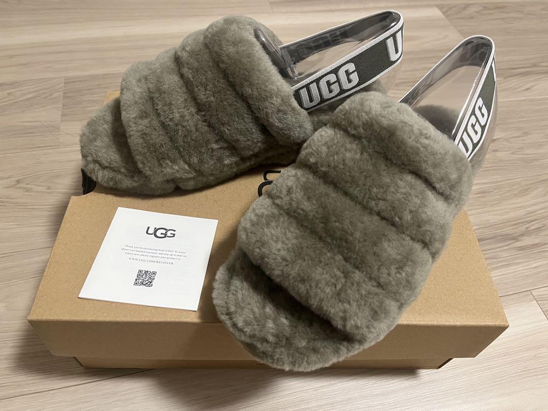 新品•未使用 UGG ファーサンダル Fluff Yeah Slideのサムネイル