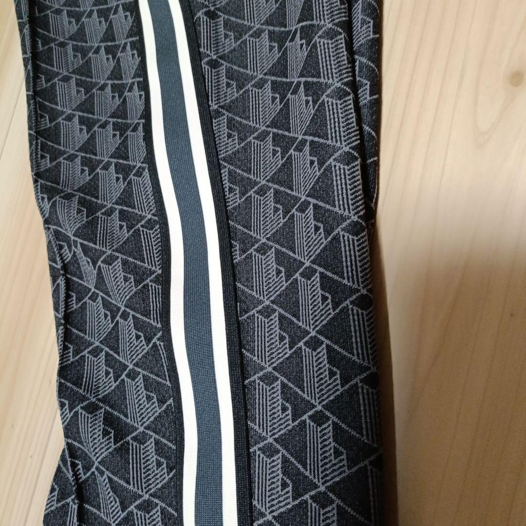 LACOSTE ラコステ トラックパンツ ジャージ ジャガード ブラック S LACOSTE ラコステ トラックパンツ ジャージ ジャガード ブラック S