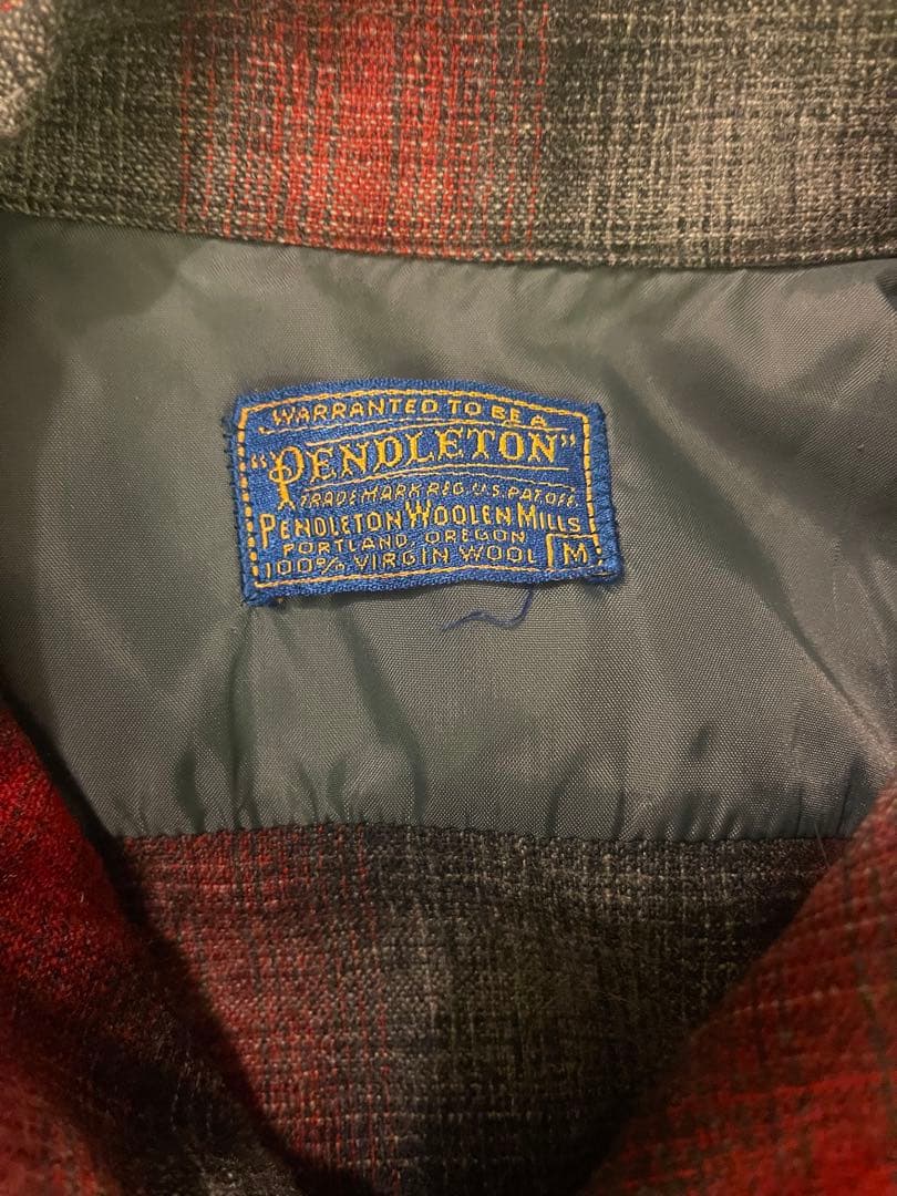 極美品50s PENDLETON オンブレチェック ボードシャツ ペンドルトン 極美品50s PENDLETON オンブレチェック ボードシャツ ペンドルトン