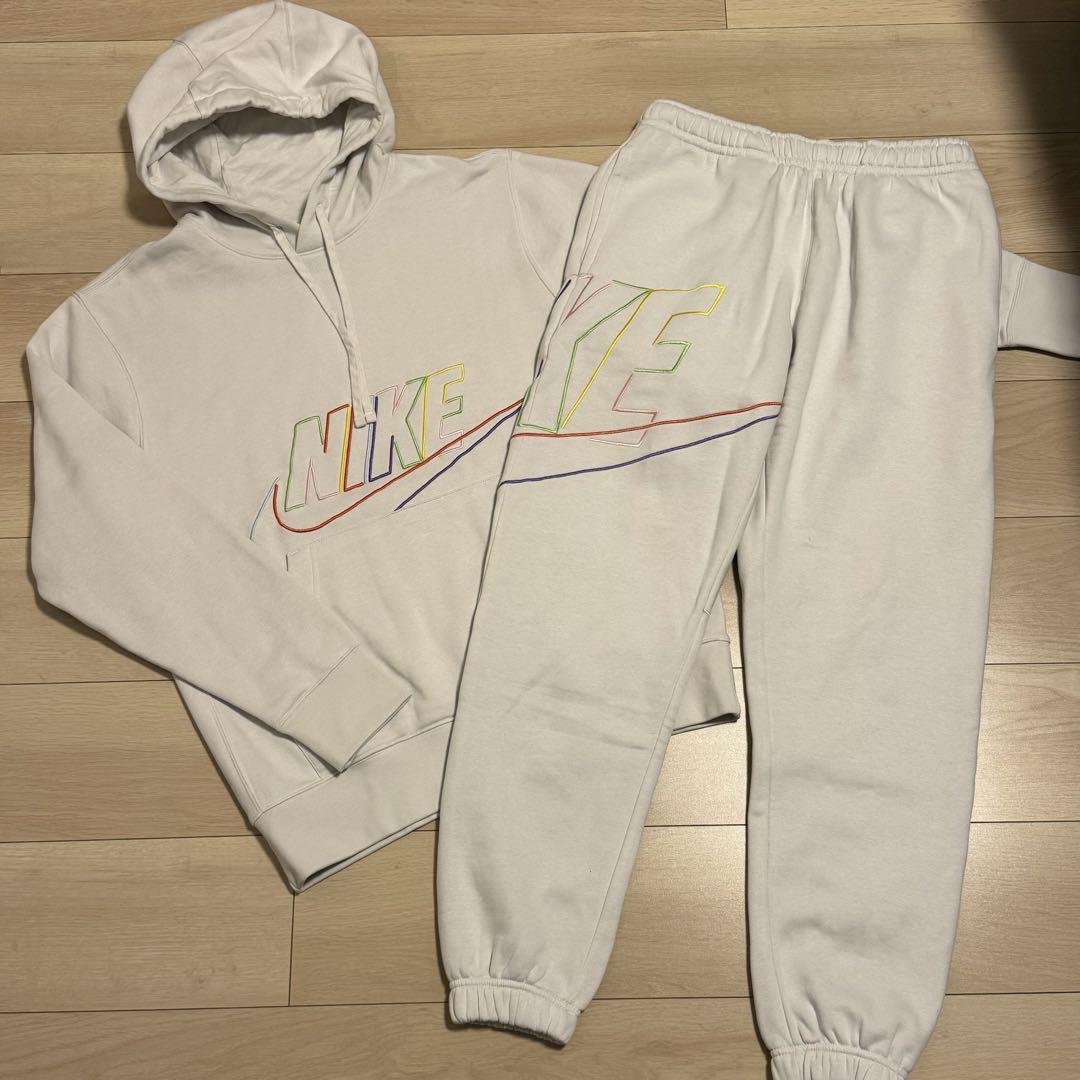新品NIKEナイキパーカーナイキセットアップスウェットトレーナースウェットパンツ 画像3