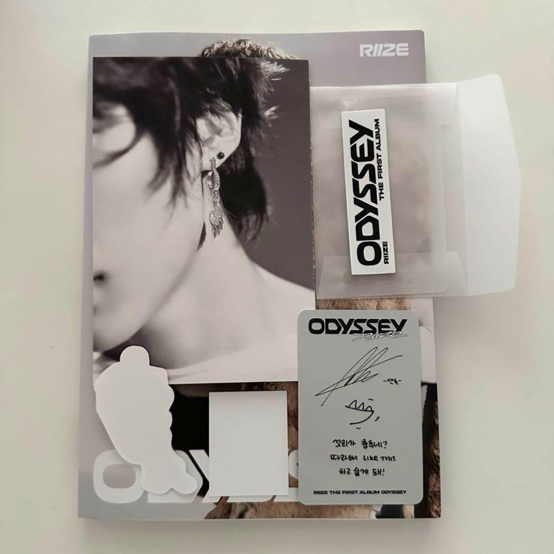 RIIZE アントン ODYSSEY アルバム フォトブック トレカ コンプ