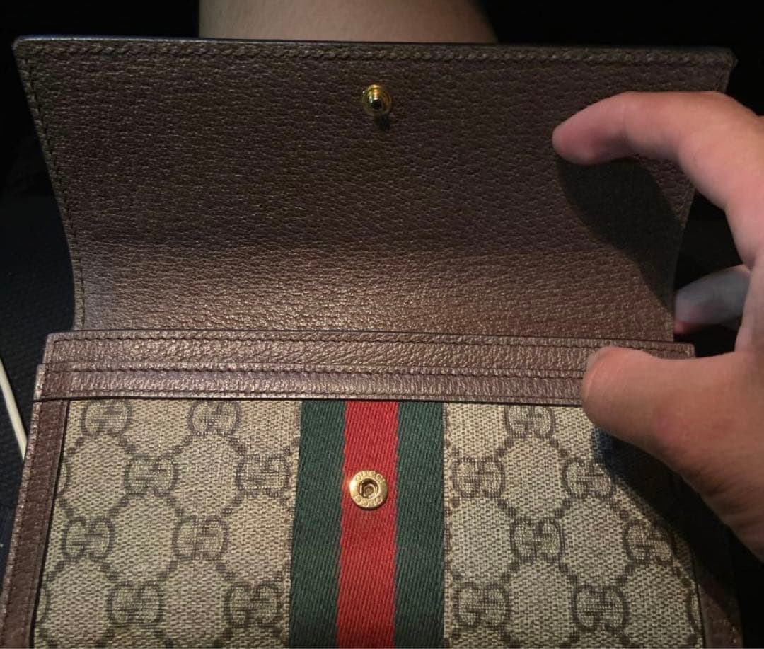 Gucci GGパターン 二つ折り財布 Gucci GGパターン 二つ折り財布