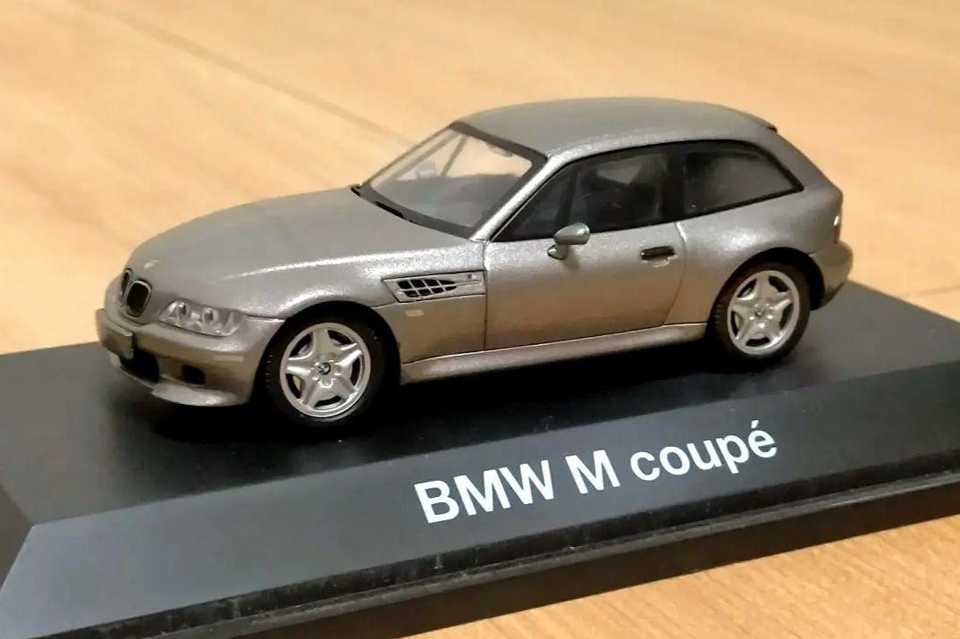 【超レア・美品】BMW M coupe モデルカー ガンメタリック色 1/43