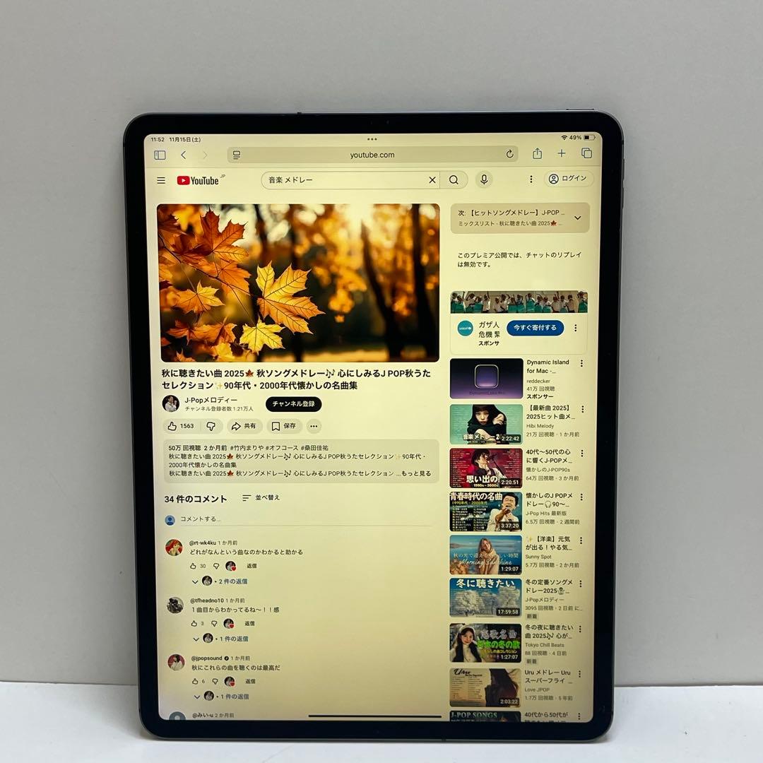 iPad Pro 12.9インチ 第4世代 1TB iPad Pro 12.9インチ 第4世代 1TB