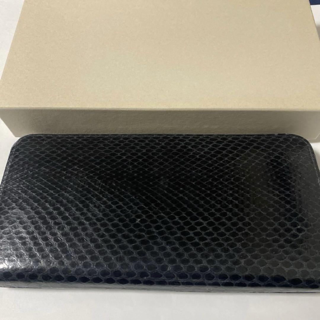 Hender Schemeエンダースキーマ パイソンロングジップパース