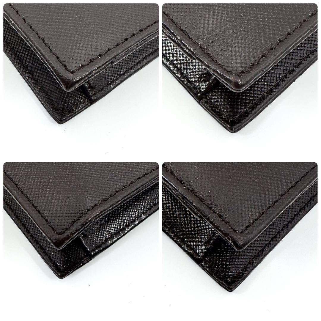 美品✨イヴ サンローラン 2way ショルダーバッグ クラッチ チェーン こげ茶