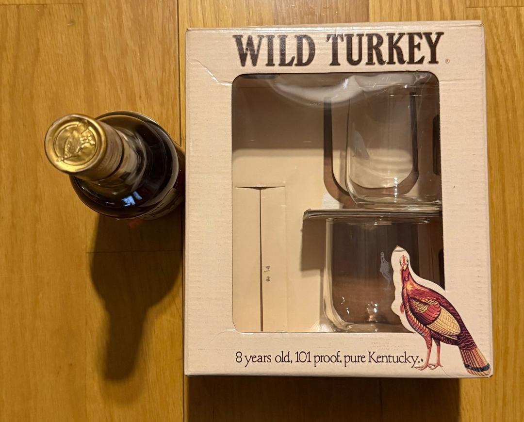 WILD TURKEY 8年 バーボンウイスキー セット