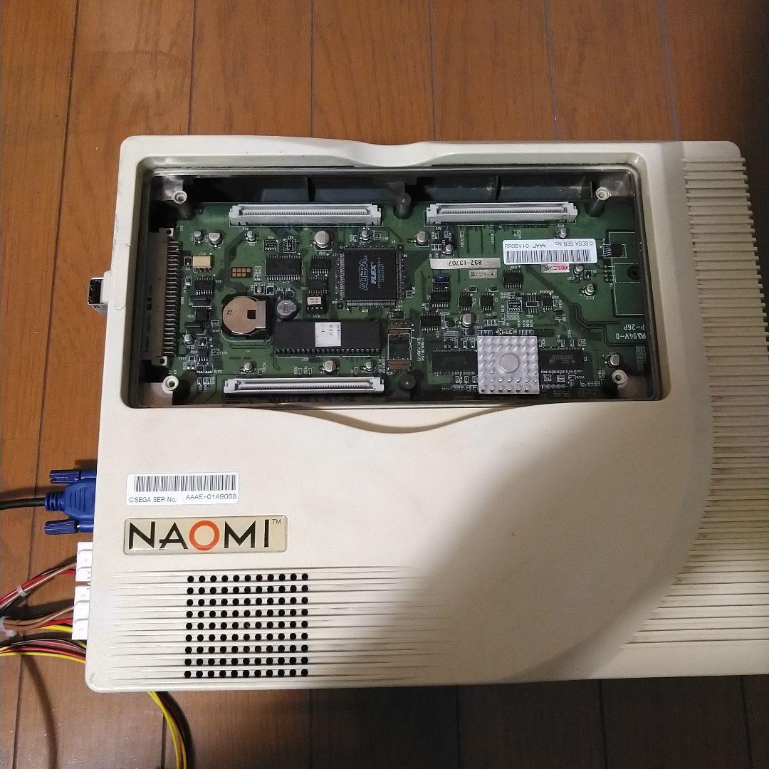 NAOMI マザーボード基板 ATX電源接続ケーブル付