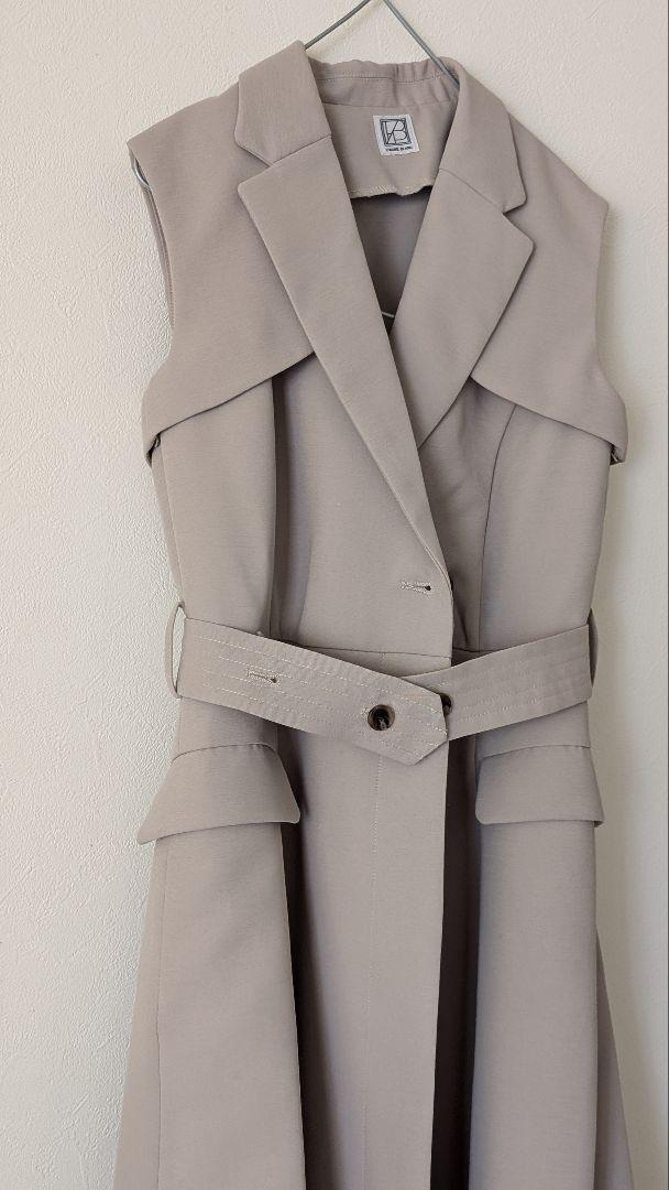 Sleeveless Coat Dress laubeblanc ローブブラン