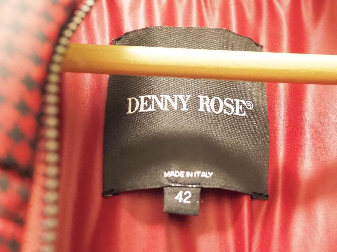 【新品希少】DENNYROSE デニーローズ 赤黒チェック ダウンジャケット M