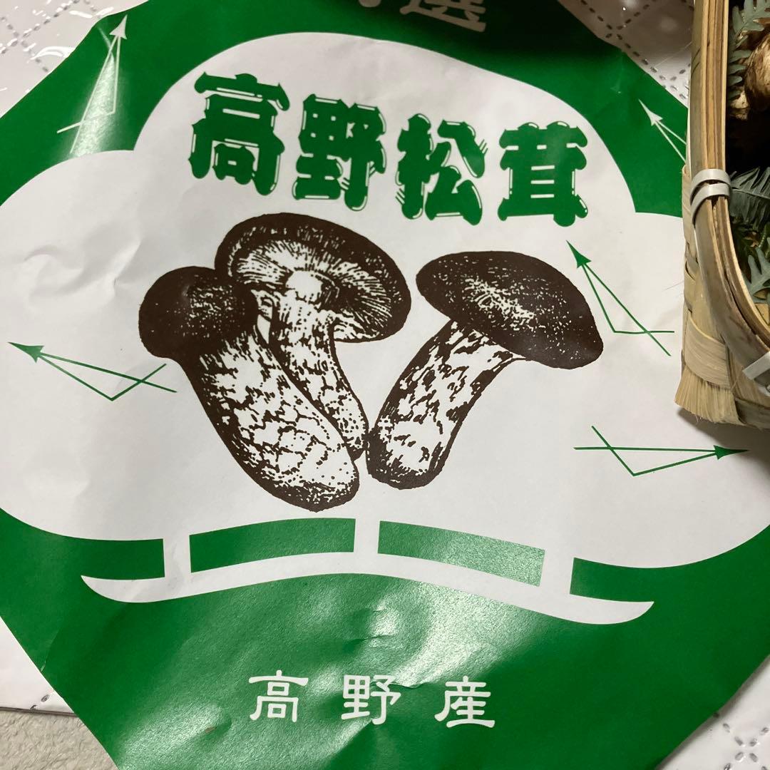 和歌山県高野産 天然松茸 3個 和歌山県高野産 天然松茸 3個
