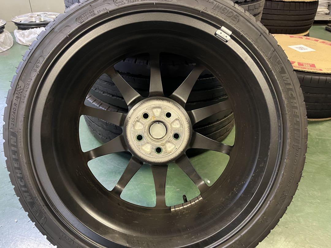 新車外し　トヨタ GR86 18インチホイール ミシュランタイヤセット