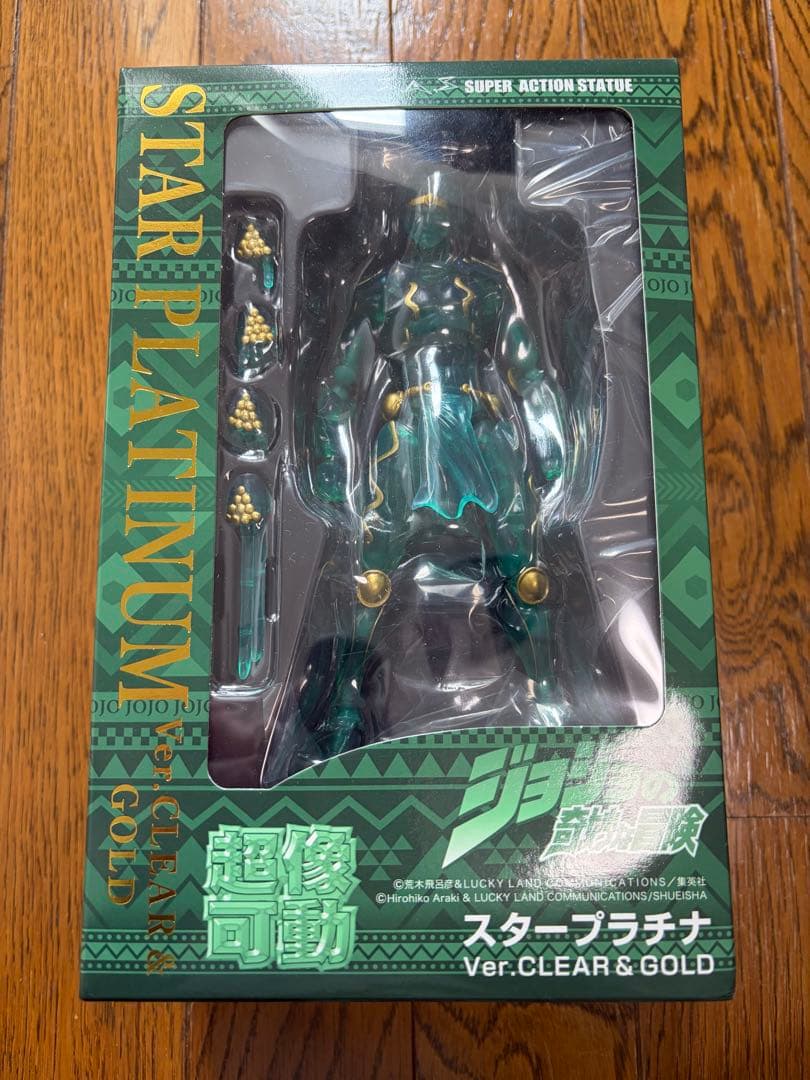 超像可動 スタープラチナ Ver.CLEAR GOLD新品、♥