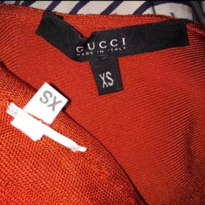 未使用☆GUCCIシルクニットキャミソール☆グッチ