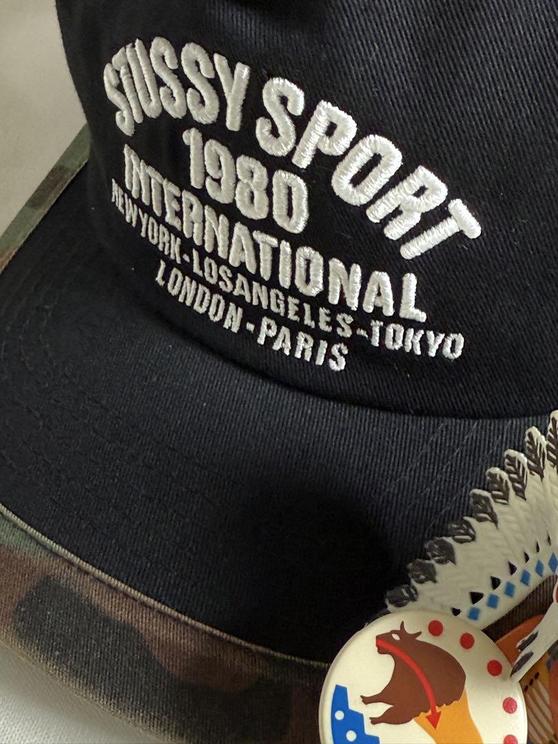 Stussy Trucker International Snapback 黒
