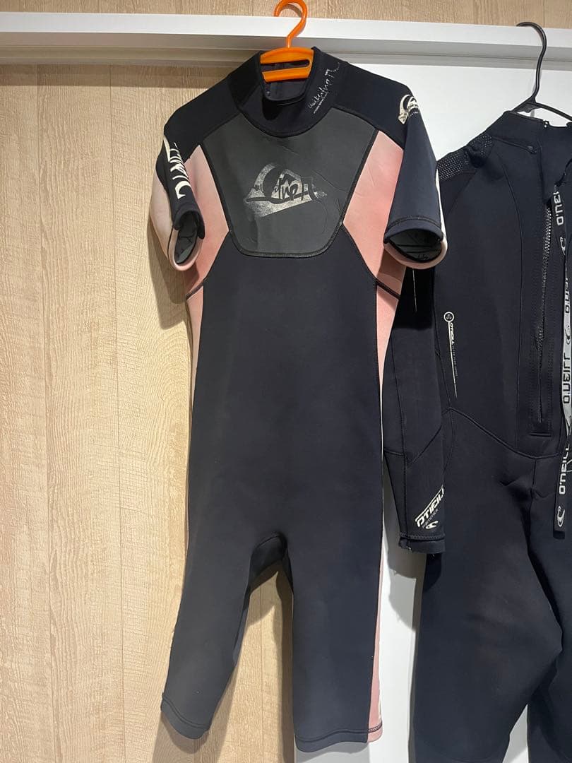 クイックシルバー オニール サーフィン ウエットスーツ リーシュ