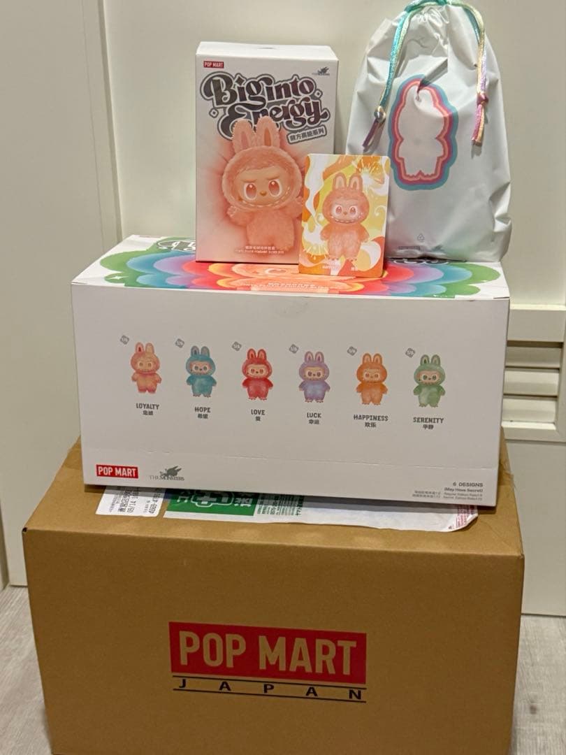 【正規品・未開封】Labubu Big into Energy 1箱　ラブブ