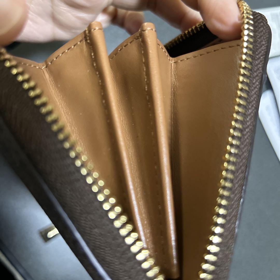 MICHAEL KORS 長財布 ブラウン タン