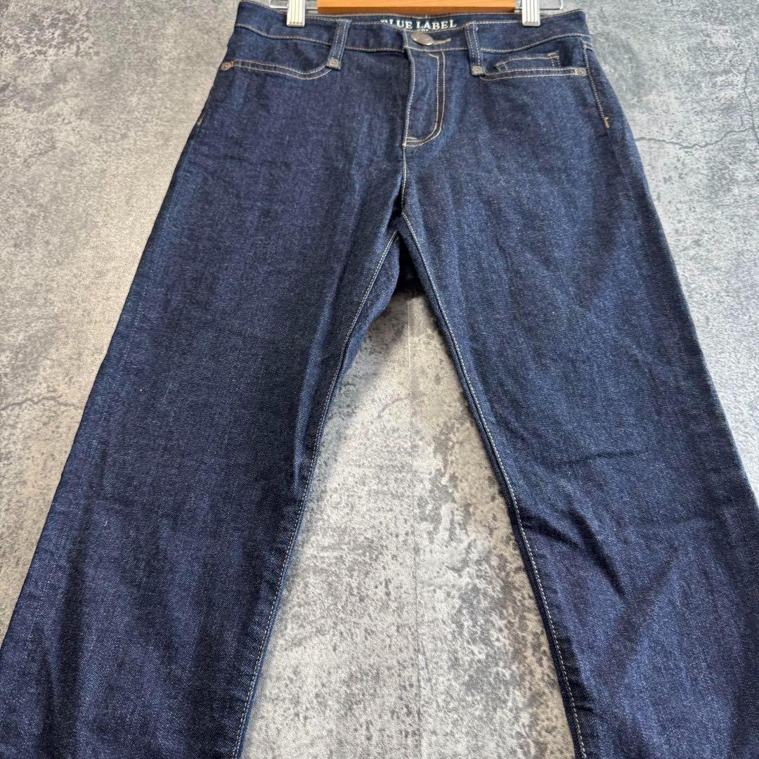 a3261【CRESTBRIDGE】スキニーデニムパンツ ロールアップ チェック