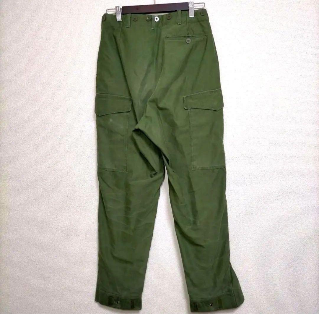 ✨菅田将暉着用✨実物✨スウェーデン軍☆M-59カーゴパンツ☆W76