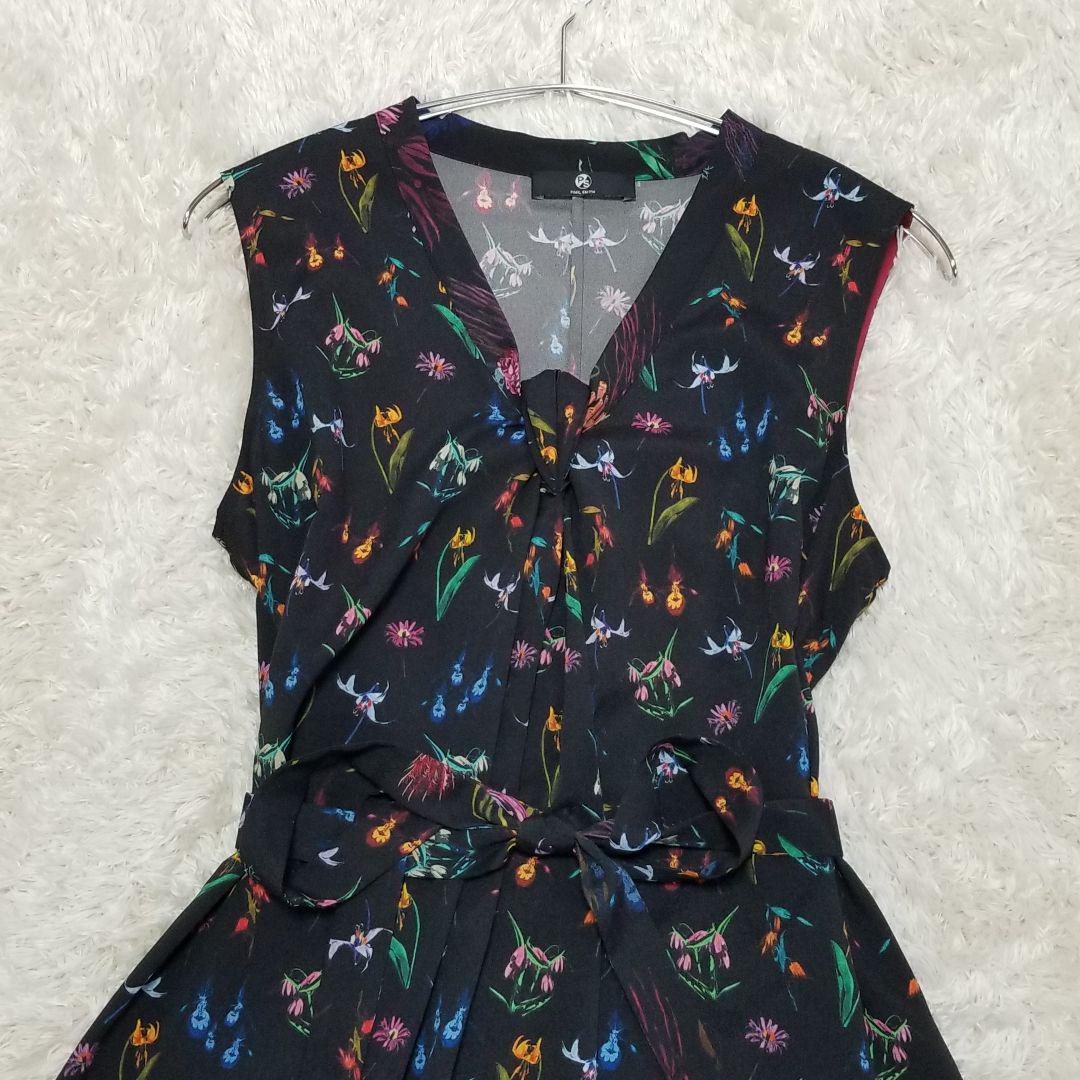 ポールスミス ウーマンPaul Smith women ポリ花柄ノースリーブ