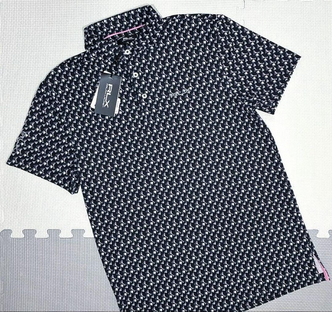 RLX RALPH LAUREN テーラードフィット プリントポロシャツ RLX RALPH LAUREN テーラードフィット プリントポロシャツ