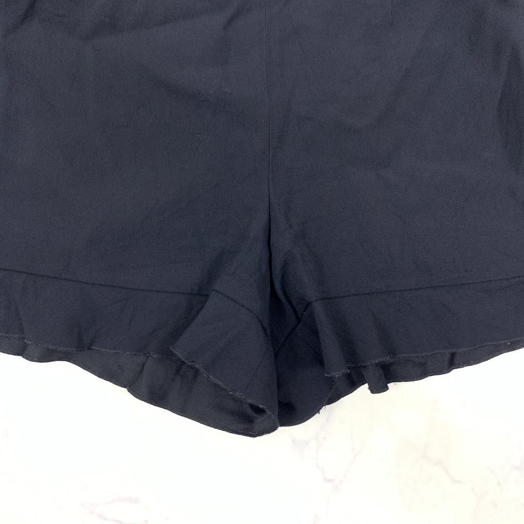 【限定セール！】 LA6565 レッドヴァレンティノ ショートパンツ ブラック レーヨン パンツ