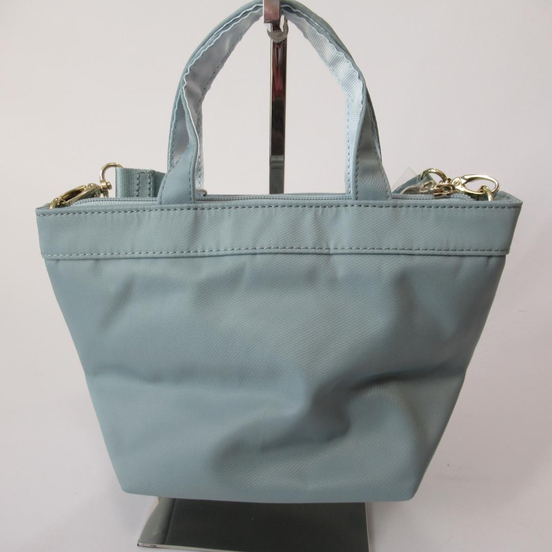 トッカ 新品スカイブルー RIBBON TOTE S トートバッグ S