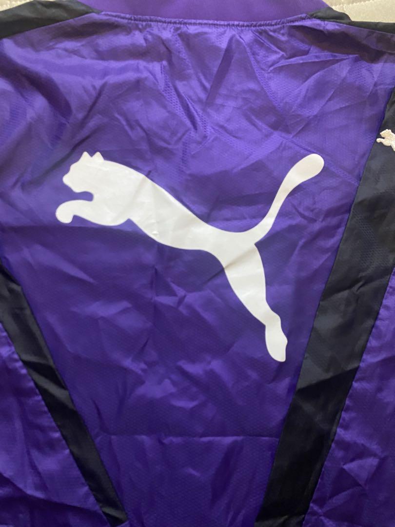 美品】PUMA 京都サンガ F.C. ピステ 紫色 長袖 size→160
