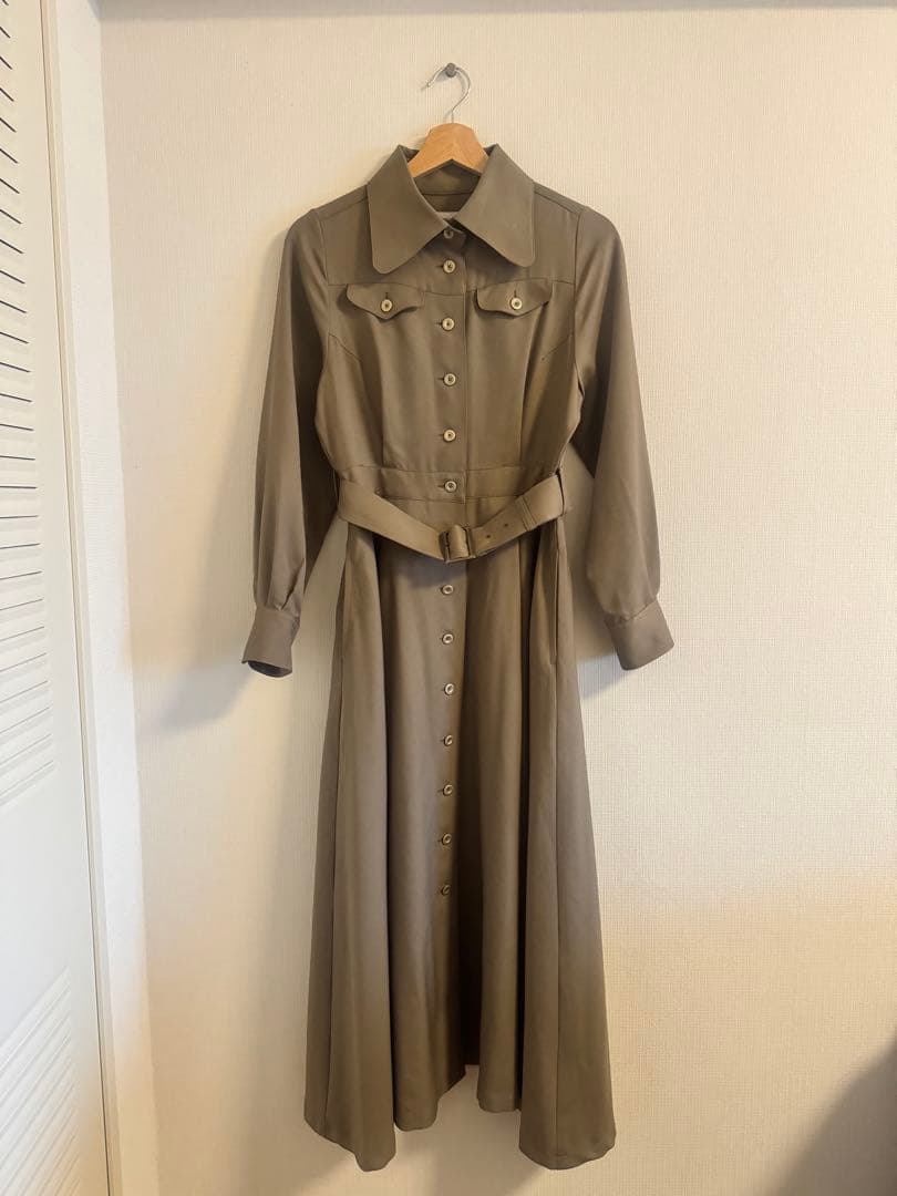 foufou プリミティブサファリドレスM foufou