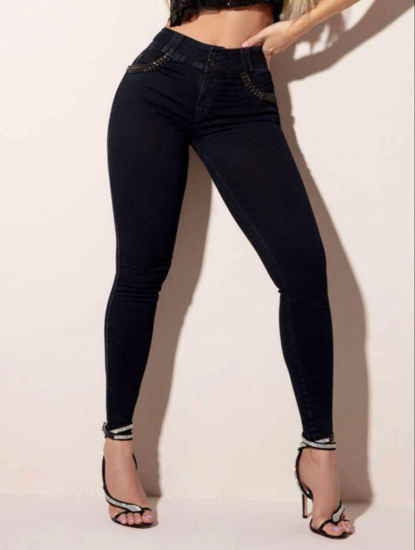 Pitbull jeans ハイウエストスキニーデニム 38/40/42