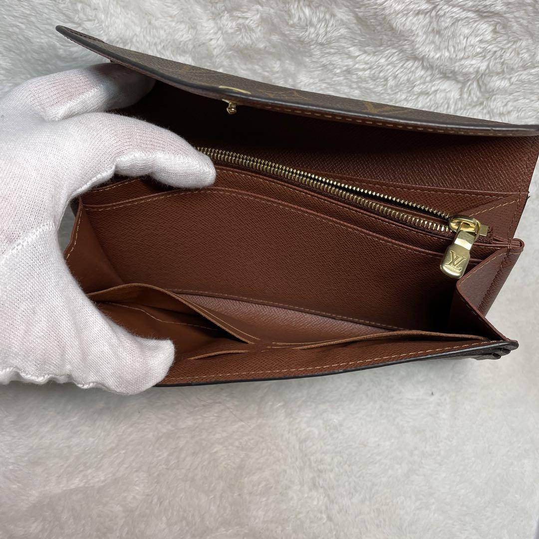 美しい　ルイヴィトン　長財布　ポルトフォイユ・サラ　モノグラム　レディース
