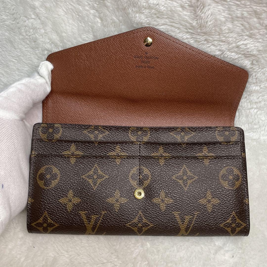 美しい　ルイヴィトン　長財布　ポルトフォイユ・サラ　モノグラム　レディース