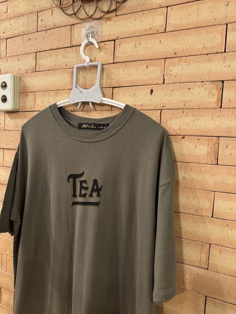 【美品】Cloth & Cross ロゴTシャツ “TEA” 雅姫さん石田ゆり子