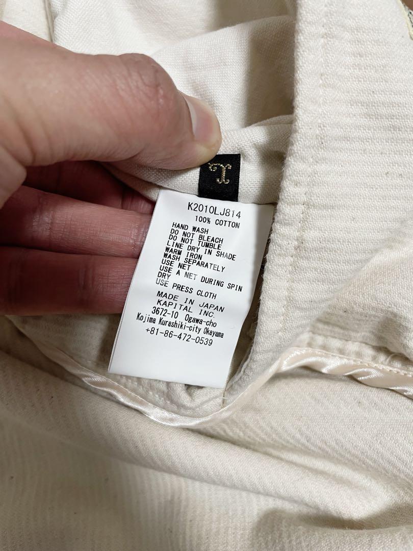 新品 KAPITAL キャピタル アイヌ 羽織り コート SIZE 3 L