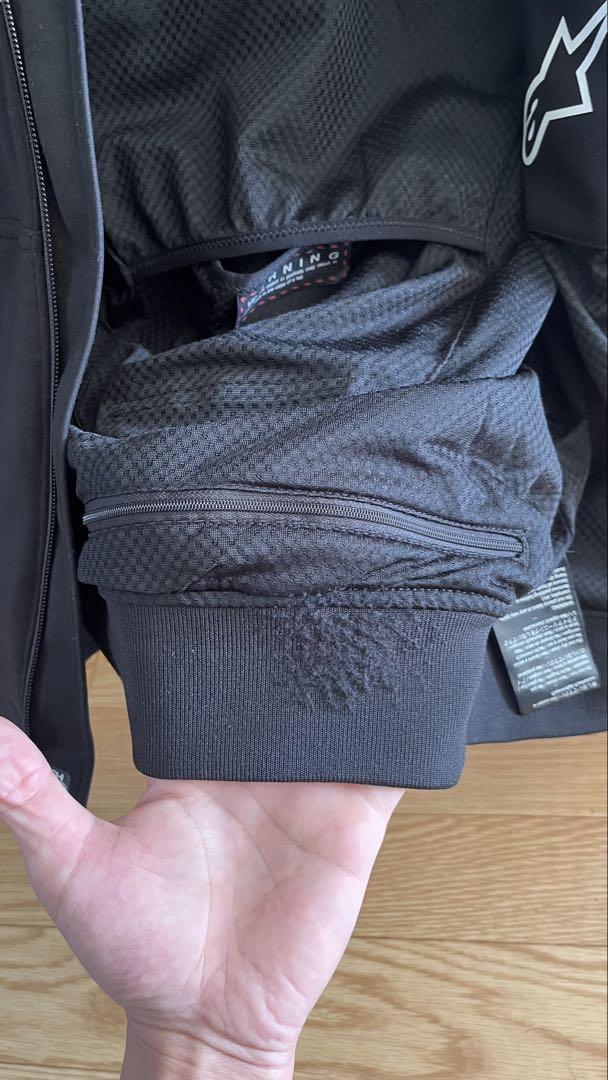 Alpinestars フルジップジャケット L 黒