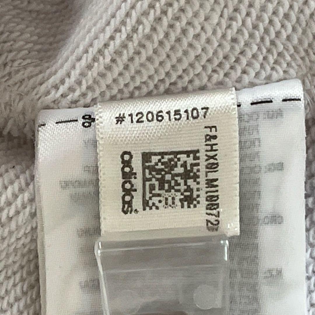 A37 アディダス ビッグロゴ プルオーバーパーカー 6XO M フーディー