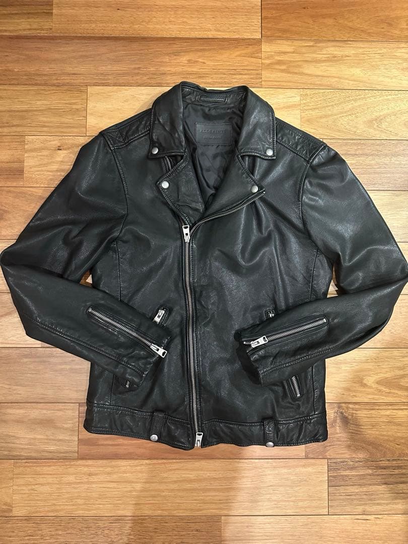 ALLSAINTS ダブルライダースジャケット バッファローレザーXS SS All Saints