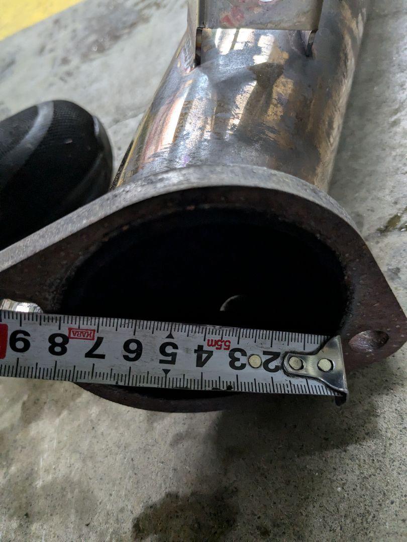 R35 触媒ストレート 2本セット 金属製
