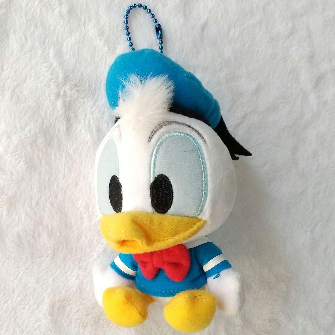 ディズニーランド レトロ ドナルドダック バッジ ぬいぐるみ