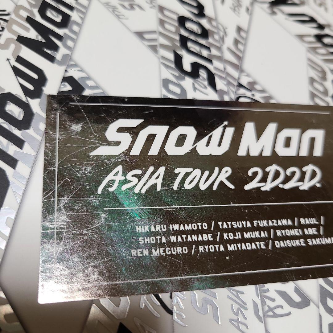 Snow Man ASIA TOUR 2D.2D.初回盤・4枚組+通常盤　DVD