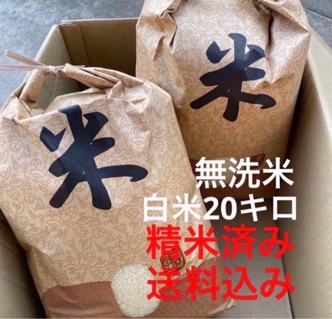 1セット限定価格 無洗米 白米 20キロ 送料込 精米済 米20キロ 1セット限定価格 無洗米 白米 20キロ 送料込 精米済 米20キロ