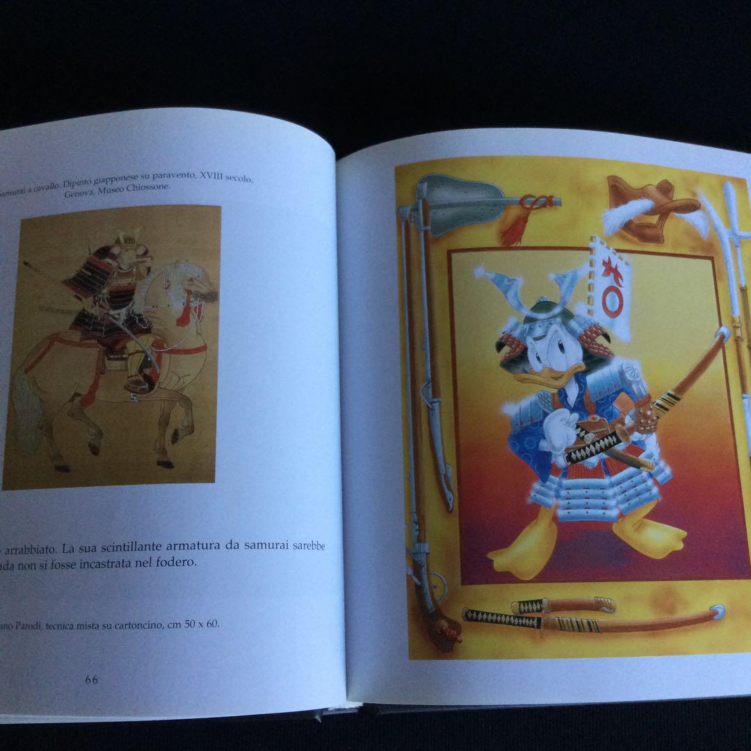 ディズニー　アート　絵画　美術　パロディ　洋書　イタリア語　Disney 作品集