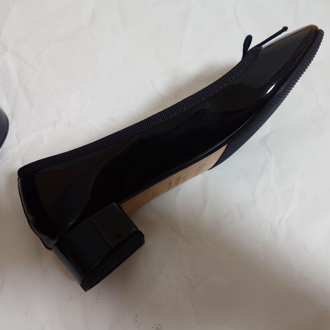 短時間のみ着用　Repetto レペット　カミーユ　エナメル　パンプス　37　黒